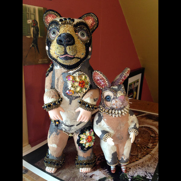 Click on the image to see a video of these two creatures being grouted.